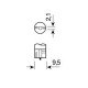 Lampa ΛΑΜΠΑ ΑΚΑΛΥΚΗ 12V/2W Τ10