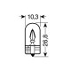Lampa ΛΑΜΠΑ ΑΚΑΛΥΚΗ 12V/W3W 3W