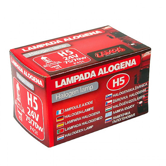 Lampa ΛΑΜΠΑ ΑΛΟΓΟΝΟΥ Η5 24V 75/70W (P45t)
