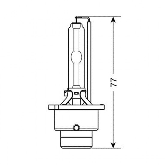 Lampa ΛΑΜΠΑ D2S 35W 12V 4300K ULTRA WHITE