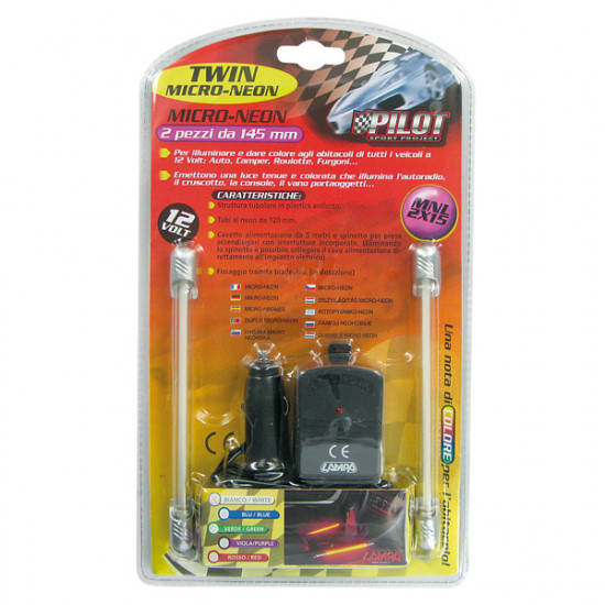 Lampa ΛΑΜΠΑ ΜΙΝΙ ΝΕΟΝ 2X20CM 12V