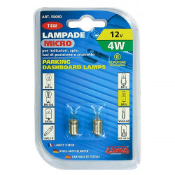 Lampa ΛΑΜΠΑ ΜΙΝΙΟΝ 12V/4W (T4W)