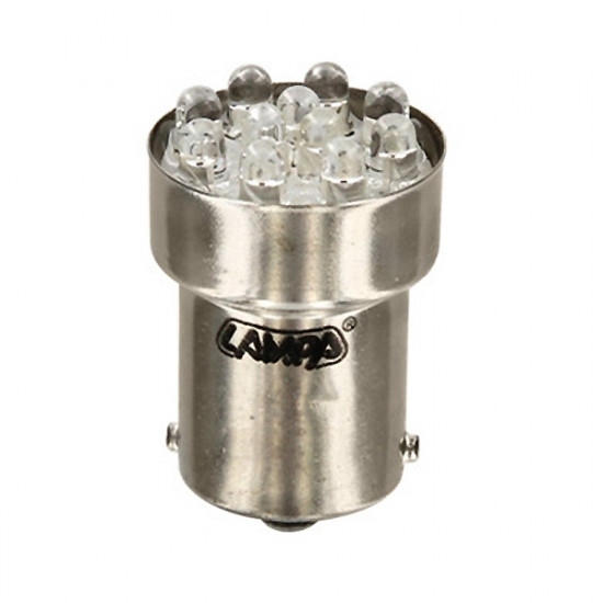 Lampa ΛΑΜΠΑ ΜΟΝΟΠΟΛΙΚΗ 11LED ΚΟΚΚΙΝΟ ΧΡΩΜΑ 12V