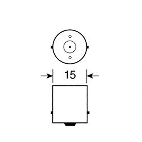 Lampa ΛΑΜΠΑ ΜΟΝΟΠΟΛΙΚΗ 36 LED ΛΕΥΚΟ ΦΩΣ 12V