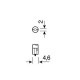 Lampa ΛΑΜΠΑ ΨΕΙΡΑ ΑΚΑΛΥΚΗ 12V/1.2W Τ5 W2x4.6d ΔΙΑΦΑΝΗ 10τεμ.