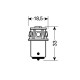 Lampa ΛΑΜΠΑΚΙ P21W 12V BA15s HYPER-LED18