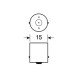 Lampa ΛΑΜΠΑΚΙ P21W 12V BA15s MEGA-LED5