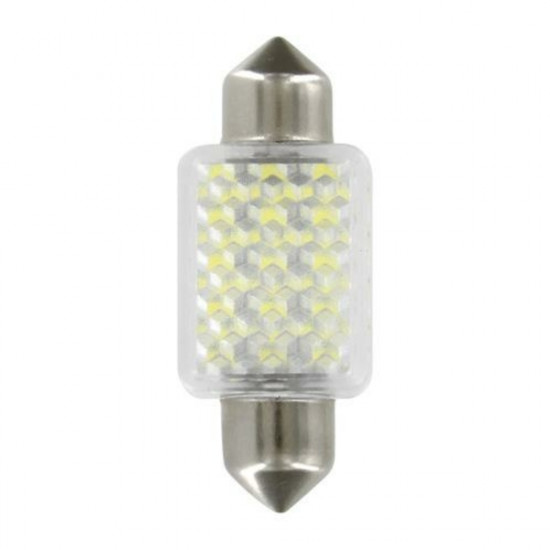 Lampa ΛΑΜΠΑΚΙ ΠΛΑΦΟΝΙΕΡΑΣ 12V 15x35mm 270lm HYPER-LED27 ΛΕΥΚΟ (ΔΙΠΛΗΣ ΠΟΛΙΚΟΤΗΤΑΣ) 1ΤΕΜ.
