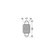 Lampa ΛΑΜΠΑΚΙ ΠΛΑΦΟΝΙΕΡΑΣ 12V 15x35mm 270lm HYPER-LED27 ΛΕΥΚΟ (ΔΙΠΛΗΣ ΠΟΛΙΚΟΤΗΤΑΣ) 1ΤΕΜ.
