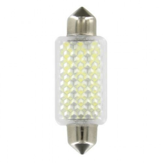 Lampa ΛΑΜΠΑΚΙ ΠΛΑΦΟΝΙΕΡΑΣ 12V 15x41mm 360lm HYPER-LED27 ΛΕΥΚΟ (ΔΙΠΛΗΣ ΠΟΛΙΚΟΤΗΤΑΣ) 1ΤΕΜ.