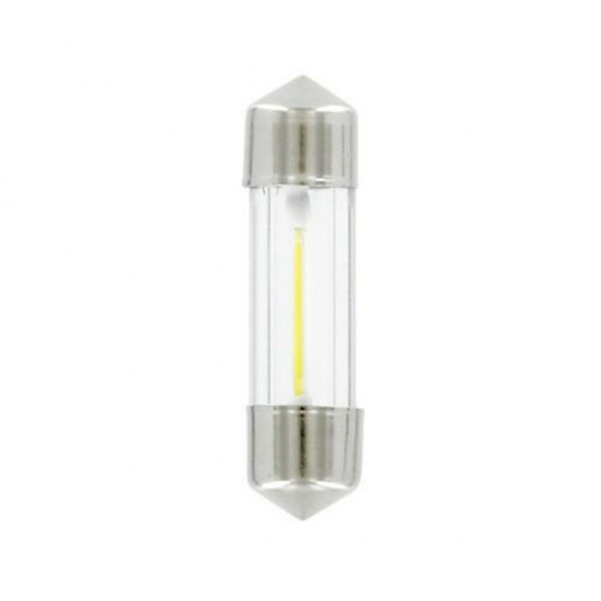 Lampa ΛΑΜΠΑΚΙ ΠΛΑΦΟΝΙΕΡΑΣ 12V 8x31mm 20lm ΛΕΥΚΟ MEGA-LED9 COB (ΔΙΠΛΗΣ ΠΟΛΙΚΟΤΗΤΑΣ- CAN-BUS) BLISTER 1ΤΕΜ.