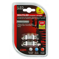 Lampa ΛΑΜΠΑΚΙ ΠΛΑΦΟΝΙΕΡΑΣ 24V 4 LED (SV8,5-8)