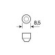 Lampa ΛΑΜΠΑΚΙ ΠΛΑΦΟΝΙΕΡΑΣ 8 LED 13x35mm