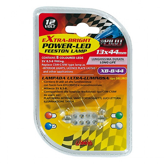 Lampa ΛΑΜΠΑΚΙ ΠΛΑΦΟΝΙΕΡΑΣ 8 LED 13x44mm