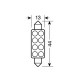 Lampa ΛΑΜΠΑΚΙ ΠΛΑΦΟΝΙΕΡΑΣ 8 LED 13x44mm