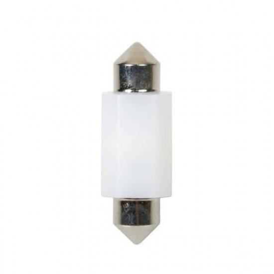 Lampa ΛΑΜΠΑΚΙ ΠΛΑΦΟΝΙΕΡΑΣ 9>32V 12x36mm 120lm ΛΕΥΚΟ MEGA-LED12 (ΔΙΠΛΗΣ ΠΟΛΙΚΟΤΗΤΑΣ) BLISTER 1ΤΕΜ.