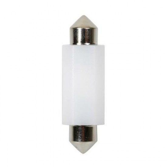 Lampa ΛΑΜΠΑΚΙ ΠΛΑΦΟΝΙΕΡΑΣ 9>32V 12x41mm 120lm ΛΕΥΚΟ MEGA-LED12 (ΔΙΠΛΗΣ ΠΟΛΙΚΟΤΗΤΑΣ) BLISTER 1ΤΕΜ.