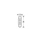 Lampa ΛΑΜΠΑΚΙ ΠΛΑΦΟΝΙΕΡΑΣ C5W 12V 10x36mm HYPER-LED6 ΛΕΥΚΟ 2SMDx3chips (ΔΙΠΛΗΣ ΠΟΛΙΚΟΤΗΤΑΣ- CAN-BUS) 1ΤΕΜ.
