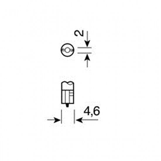 Lampa ΛΑΜΠΑΚΙ T5 ΜΠΛΕ ΦΩΣ ΔΙΑΘΛΑΣΗΣ HYPER-LED