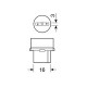 Lampa ΛΑΜΠΑΚΙΑ 12V/21W WY21W W3X16d