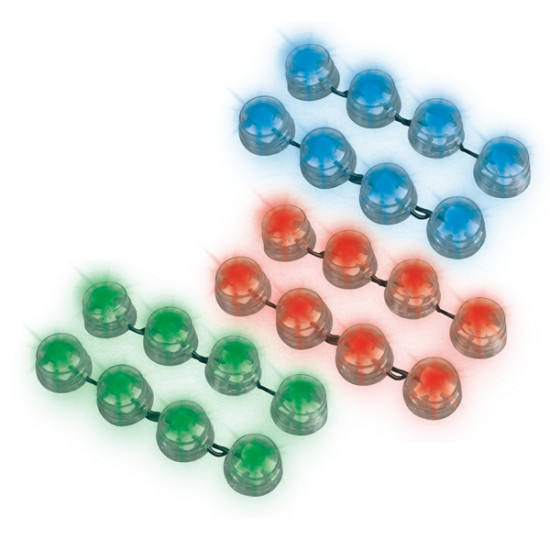 Lampa ΛΑΜΠΑΚΙΑ ΦΩΤΙΖΟΜΕΝΑ SET ΜΕ 8 LED 12V