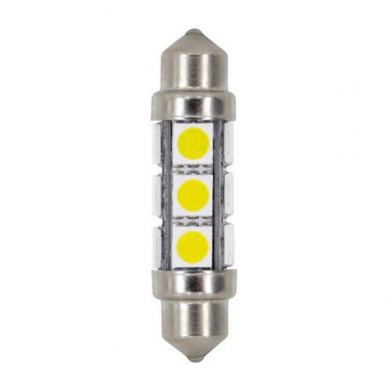 Lampa Λαμπάκια Πλαφονιέρας  24-30V SV8,5-8 10x41mm 216lm HYPER-LED (Διπλής Πολικότητας) Σακουλάκι 20τεμ