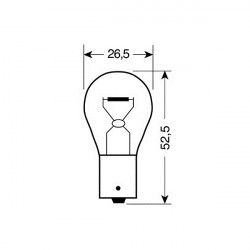Lampa ΛΑΜΠΑΚΙΑ ΣΕΤ 10ΤΕΜ ΜΟΝΟΠΟΛΙΚΟ 12V/P21W