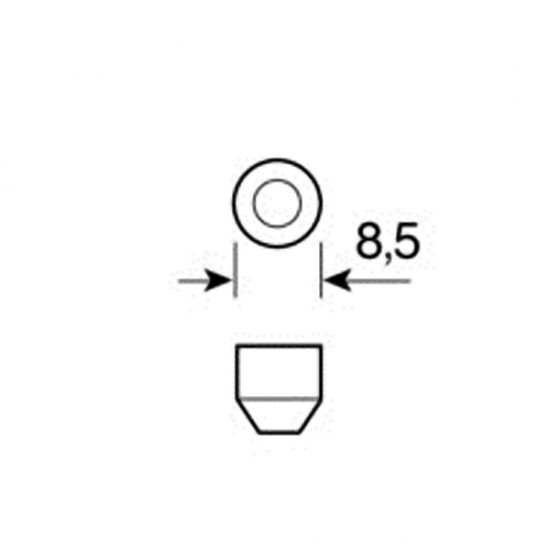 Lampa ΛΑΜΠΑΚΙΑ ΣΩΛΗΝΩΤΑ 12V/10W ΜΩΒ 11x31mm