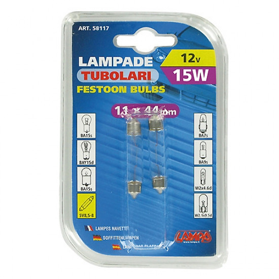 Lampa ΛΑΜΠΑΚΙΑ ΣΩΛΗΝΩΤΑ 12V-10W