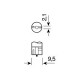 Lampa ΛΑΜΠΑΚΙΑ W16W 12V W2.1x9.5d