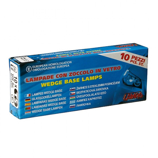 Lampa ΛΑΜΠΕΣ Τ5 2W 12V 10 ΤΕΜ.