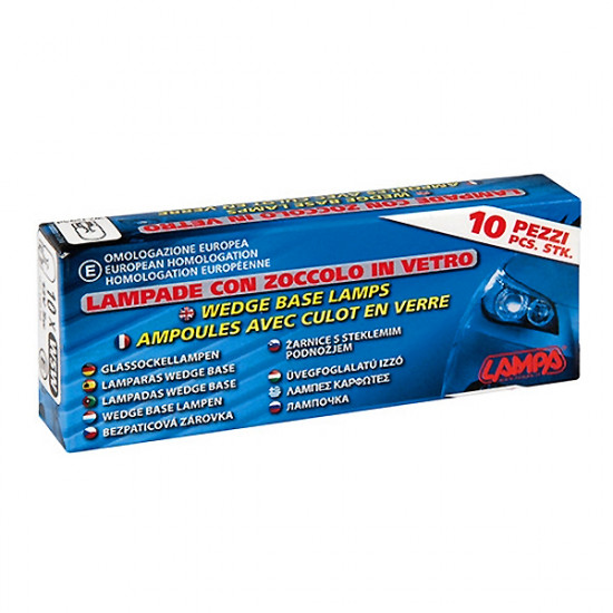 Lampa ΛΑΜΠΕΣ W5W 5W 12V 10 ΤΕΜ.