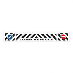 Lampa ΛΑΣΠΩΤΗΡΑΣ ΦΟΡΤΗΓΟΥ 3D LONG VEHICLE ΛΕΥΚΟΣ 240x35cm ΜΕ ΕΝΔΕΙΞΗ ΠΡΟΣΠΕΡΑΣΗΣ 1ΤΕΜ.