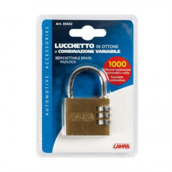 Lampa ΛΟΥΚΕΤΟ 40mm PADLOCK ΜΕ 3 ΨΗΦΙΑ