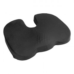 Lampa ΜΑΞΙΛΑΡΙ ΚΑΘΙΣΜΑΤΟΣ ERGO SEAT CONTOUR ΜΕ GEL ΚΑΙ ΑΦΡΟ MEMORY FOAM  (ΜΑΥΡΟ) - 1 ΤΕΜ.
