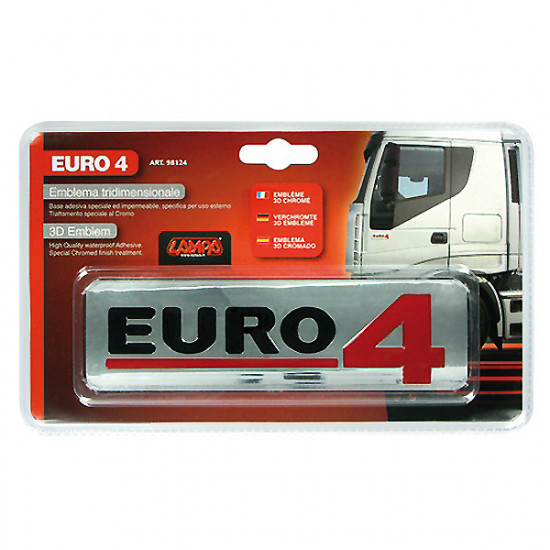 Lampa ΜΕΤΑΛΛΙΚΟ ΑΥΤΟΚΟΛΛΗΤΟ 3D EURO4