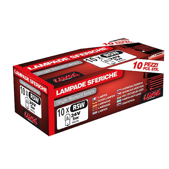 Lampa ΜΟΝΟΠΟΛΙΚΗ ΛΑΜΠΑ R5W 24V/5W (BA15s)