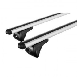 Lampa ΜΠΑΡΕΣ ΟΡΟΦΗΣ (S) 108cm IN RAIL STEEL ΑΛΟΥΜΙΝΙΟΥ 2ΤΕΜ. ΜΕ ΚΛΕΙΔΑΡΙΕΣ ΓΙΑ ΟΧΗΜΑΤΑ ΜΕ FLUSH RAILING