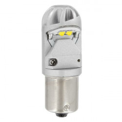 Lampa P21/5W 10-28V BAY15d CREE MEGA-LED 150LM ΔΙΑΘΛΑΣΗΣ ΠΟΡΤΟΚΑΛΙ (ΜΟΝΟΠΟΛΙΚΟ-ΠΑΡΑΚΕΝΤΡΟ) BLISTER 1ΤΕΜ.