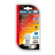 Lampa P21/5W 10-30V BAY15d 80/400lm ΔΙΠΟΛΙΚΟ ΛΕΥΚΟ ΔΙΑΘΛΑΣΗΣ MEGA-LED 9 BLISTER 1ΤΕΜ.