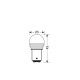 Lampa P21/5W 10-30V BAY15d 80/400lm ΔΙΠΟΛΙΚΟ ΛΕΥΚΟ ΔΙΑΘΛΑΣΗΣ MEGA-LED 9 BLISTER 1ΤΕΜ.