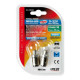 Lampa P21/5W 9-32V BAY15d MEGA-LED16 180LM ΔΙΑΘΛΑΣΗΣ ΛΕΥΚΟ (ΔΙΠΟΛΙΚΟ) BLISTER 2ΤΕΜ.