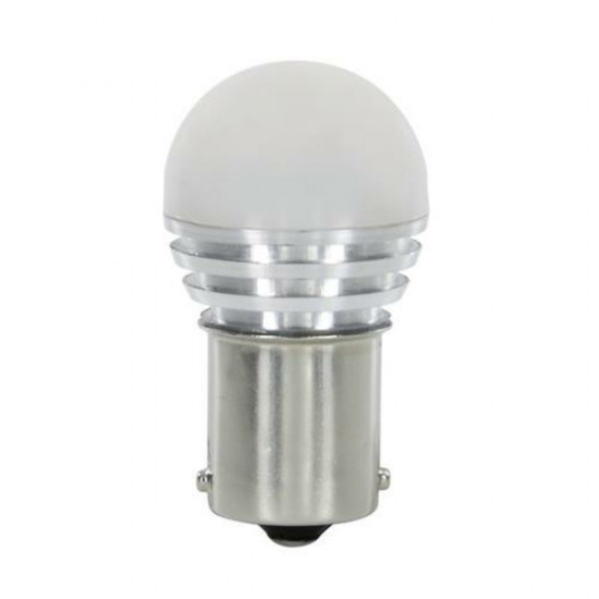 Lampa P21W 10-30V BA15s 400lm ΜΟΝΟΠΟΛΙΚΟ ΛΕΥΚΟ ΔΙΑΘΛΑΣΗΣ MEGA-LED 9 BLISTER 1ΤΕΜ.