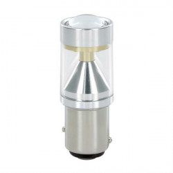 Lampa P21W 10-30V BA15s 750lm Μονοπολικό Κόκκινο (STOP) Διάθλασης MEGA-LED 54 CREE-LED BLISTER 1τεμ.