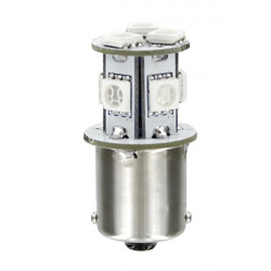 Lampa P21W 24/28V BA15s 30lm HYPER-LED24 ΠΟΡΤΟΚΑΛΙ (ΜΟΝΟΠΟΛΙΚΟ) BLISTER 1ΤΕΜ.