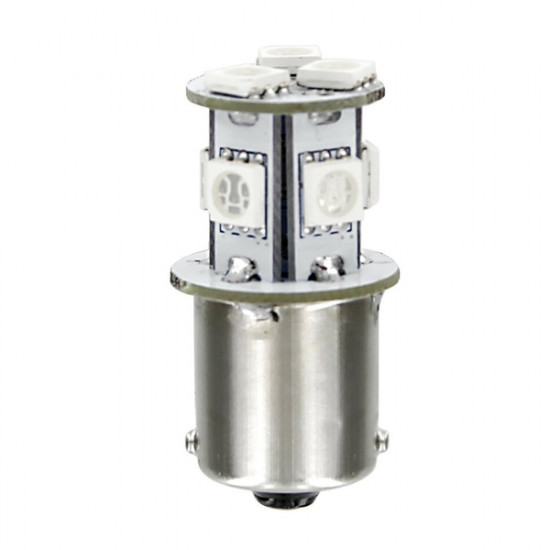 Lampa P21W 24/28V BA15s 30lm HYPER-LED24 ΠΟΡΤΟΚΑΛΙ (ΜΟΝΟΠΟΛΙΚΟ) BLISTER 1ΤΕΜ.