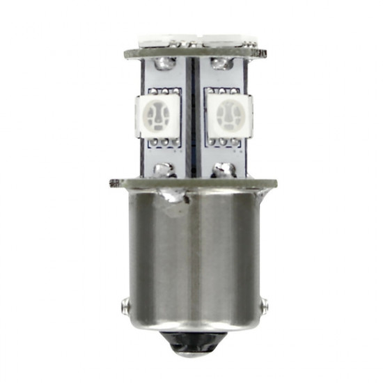 Lampa P21W 24/28V BA15s 30lm HYPER-LED24 ΠΟΡΤΟΚΑΛΙ (ΜΟΝΟΠΟΛΙΚΟ) BLISTER 1ΤΕΜ.