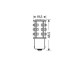 Lampa P21W 24/28V BA15s HYPER-LED 39