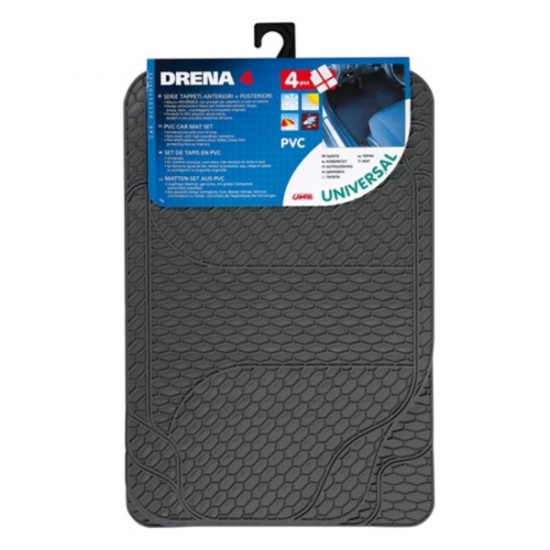 Lampa ΠΑΤΑΚΙΑ ΛΑΣΤΙΧΟ DRENA-4 ΓΚΡΙ ΧΡΩΜΑ-4 ΤΕΜ