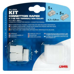 Lampa Περίβλημα 2 Θέσεων για Ασφάλειες 6,3x0.8mm (10τεμ)